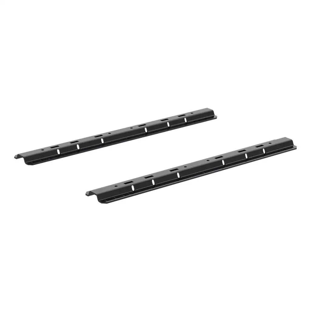 Curt Universal Fifth Wheel Base Rails, 25K (Gloss Black)