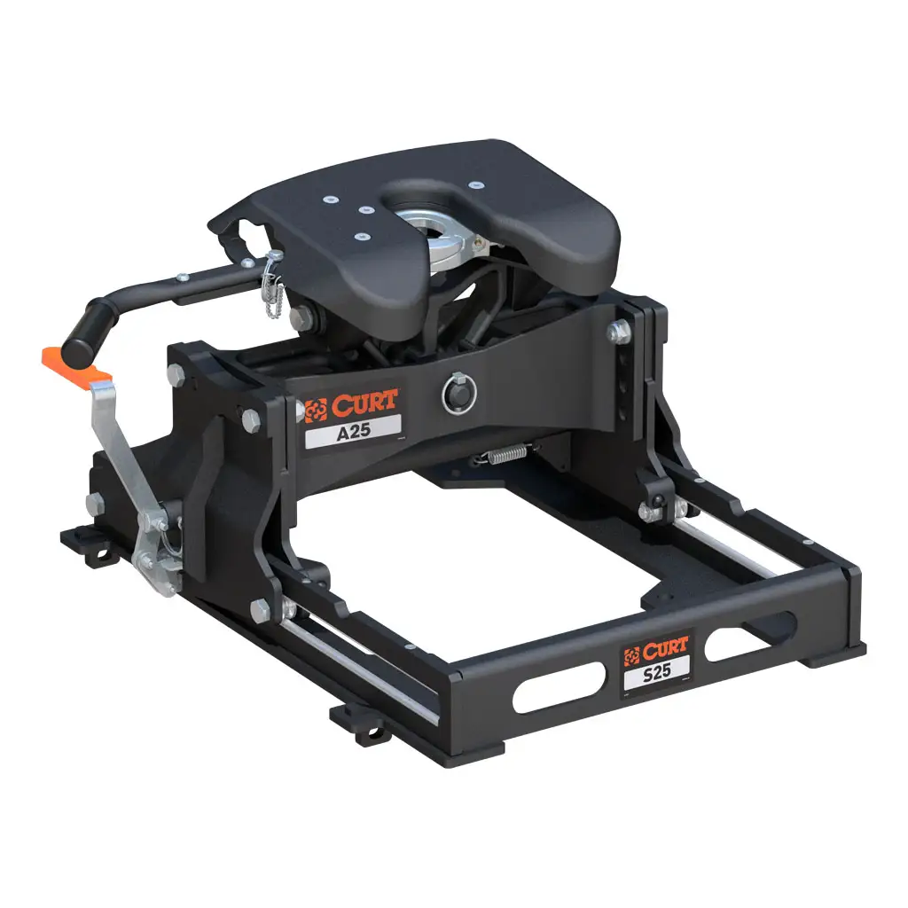 Curt A25 Sliding Fifth Wheel Hitch (25K, short bed)