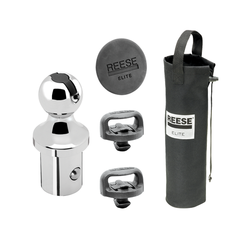 Reese Elite Pop-In Gooseneck Ball Kit — Ford Super Duty / Nissan Titan XD