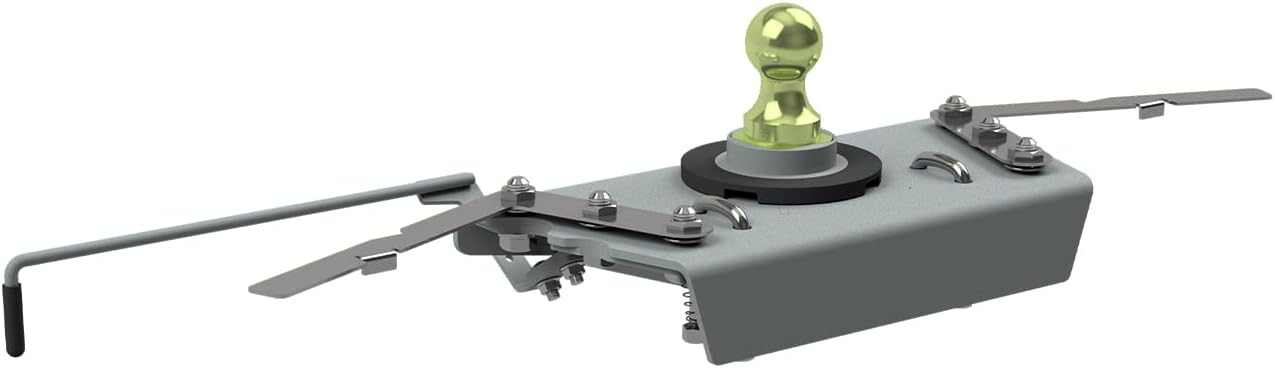 B&W Turnoverball Underbed Gooseneck Hitch — Ram 3500 ('13-'18)