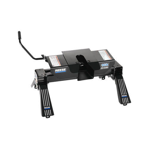 Reese 16K Fifth Wheel Hitch, Dual Jaw — Industry Standard Rails