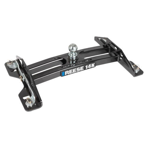 Reese Max Duty Gooseneck Hitch 14K — Half-Ton Puck Prep