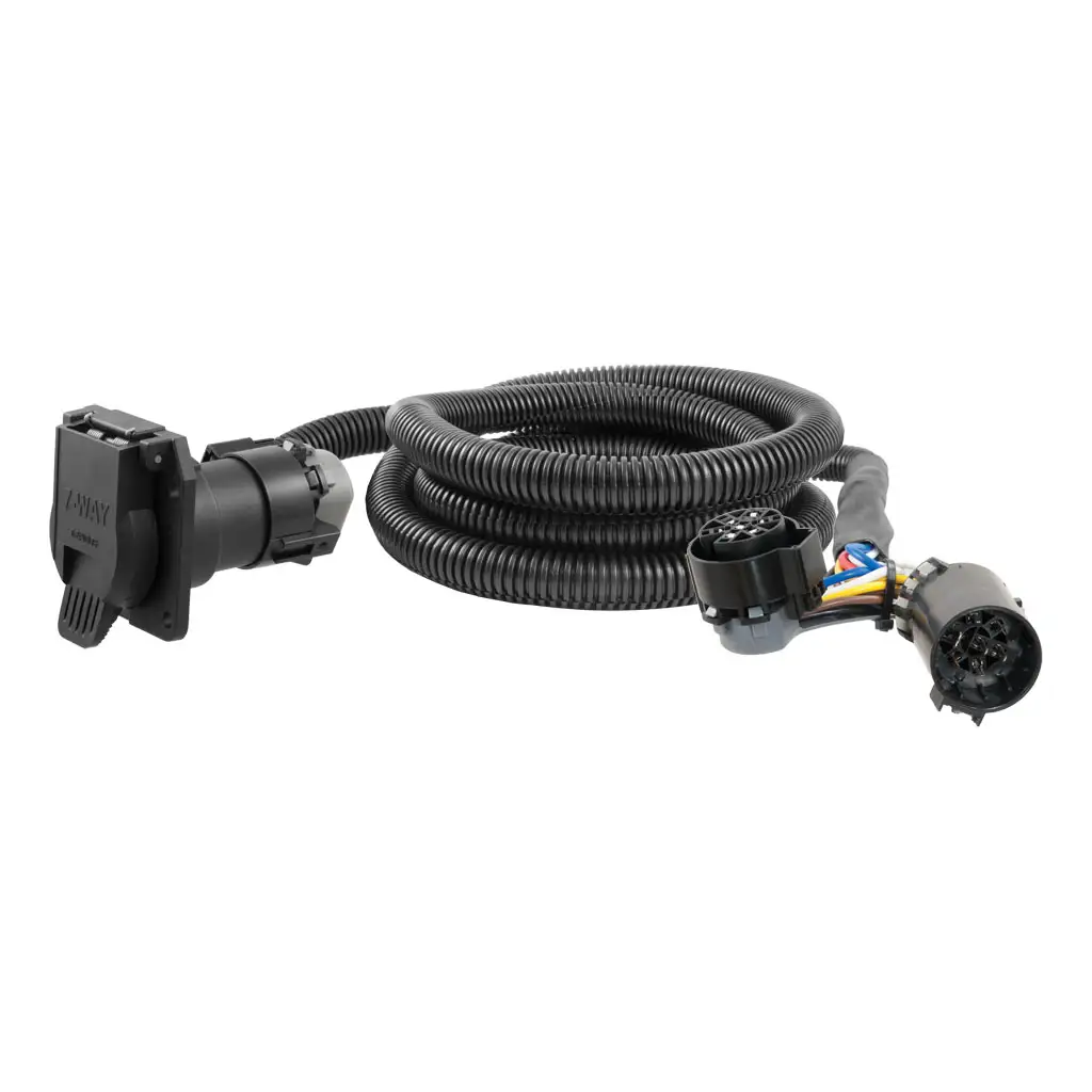 In-Bed 7-Way Harness — Aluminum Bed (7', anti-galvanic kit)
