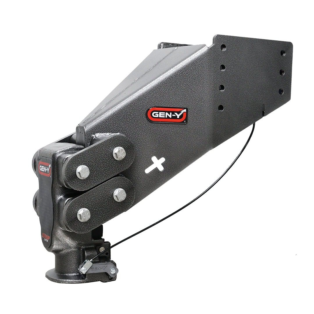 Gen-Y Executive Torsion-Flex fifth wheel to gooseneck pin box
